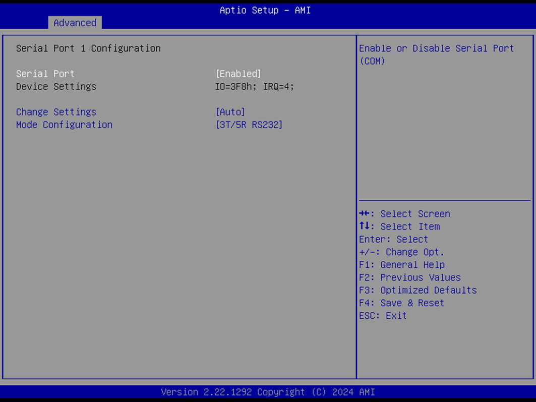 Serial Port 1