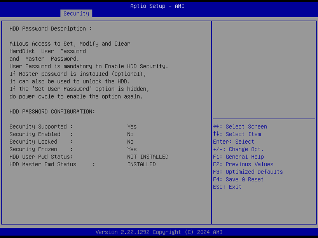 HDD Security