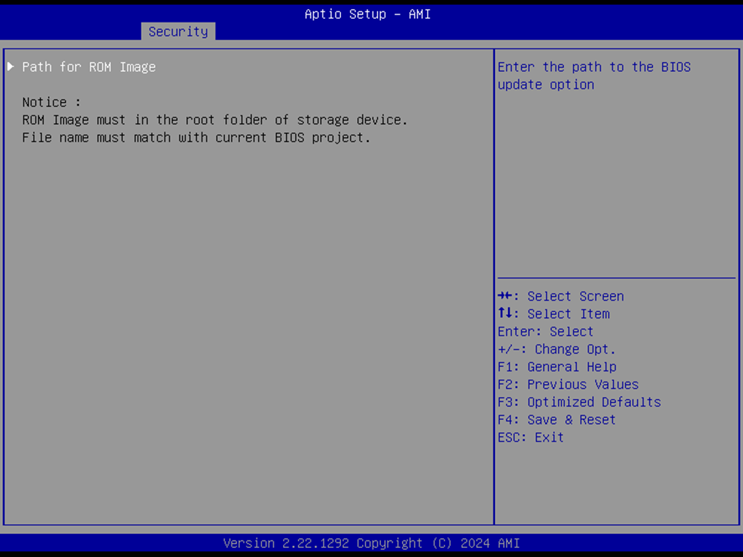 BIOS Update